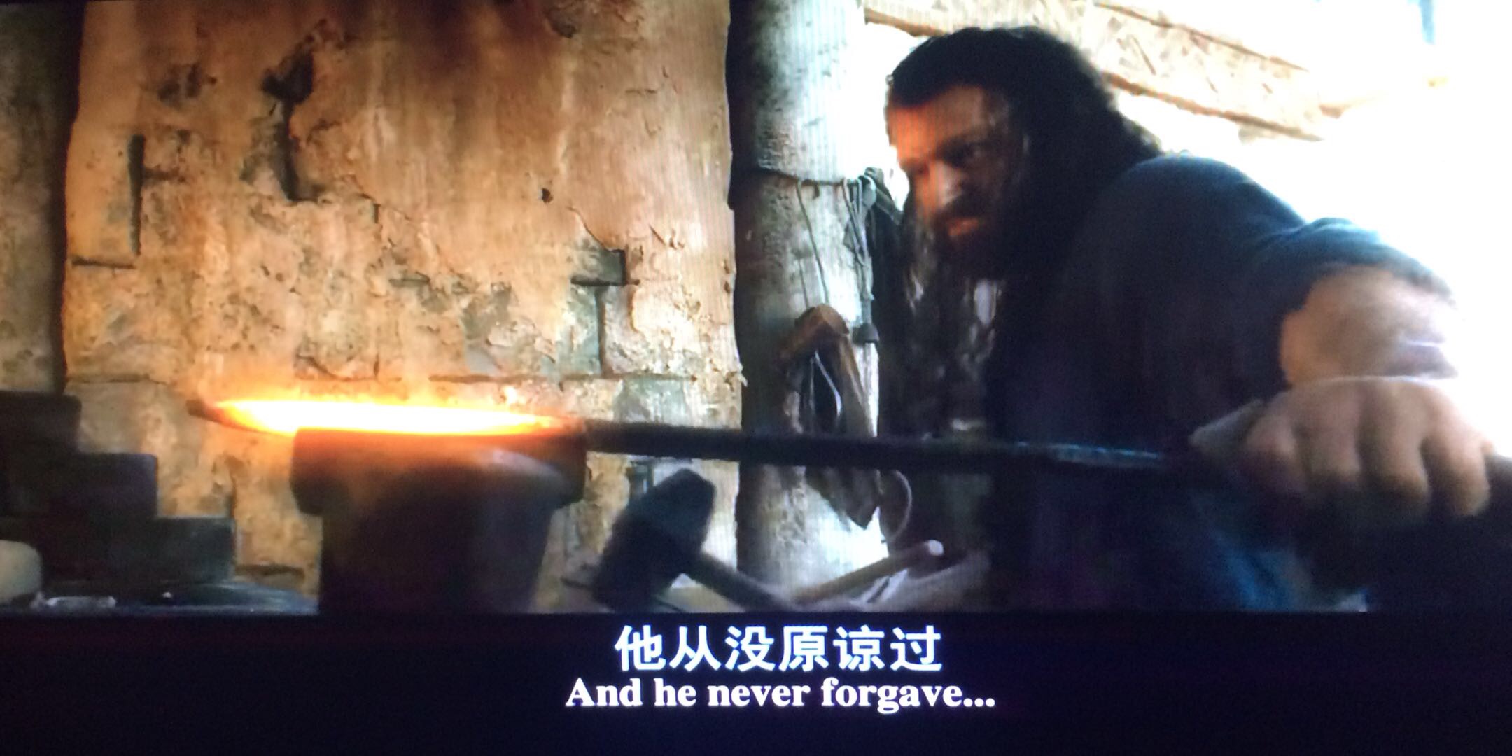 他从没原谅过;and he never forgave